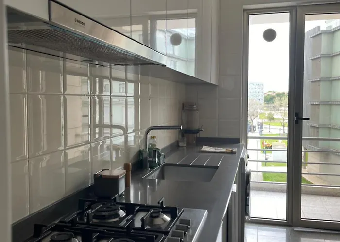 Daire Garden View Premium & Smart Tv Aveiro